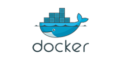tech stack Docker logo