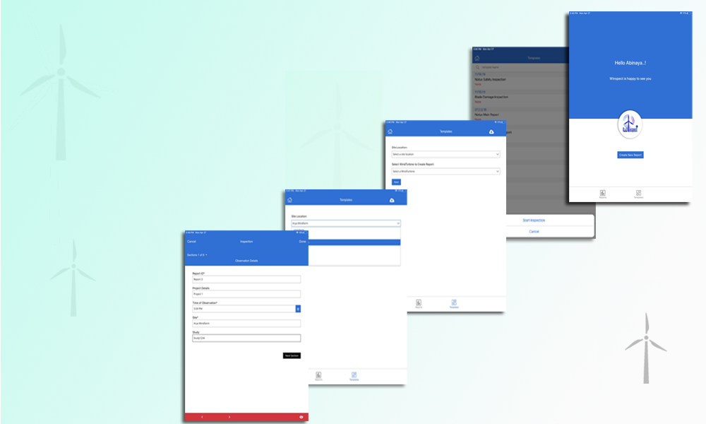 UI UX Winspect App Design UI UX Winspect App Design image