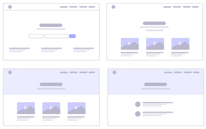 Wireframe in ui ux