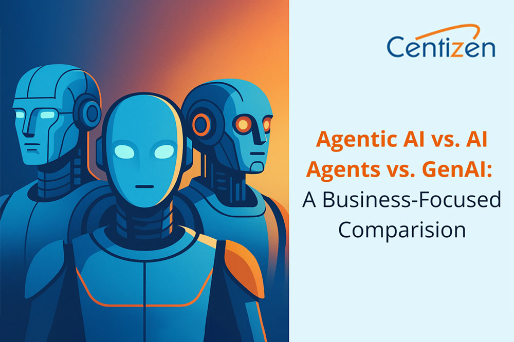 Agentic AI vs. AI Agents vs. GenAI: A Business-Focused Comparison Agentic AI vs. AI Agents vs. GenAI: A Business-Focused Comparison