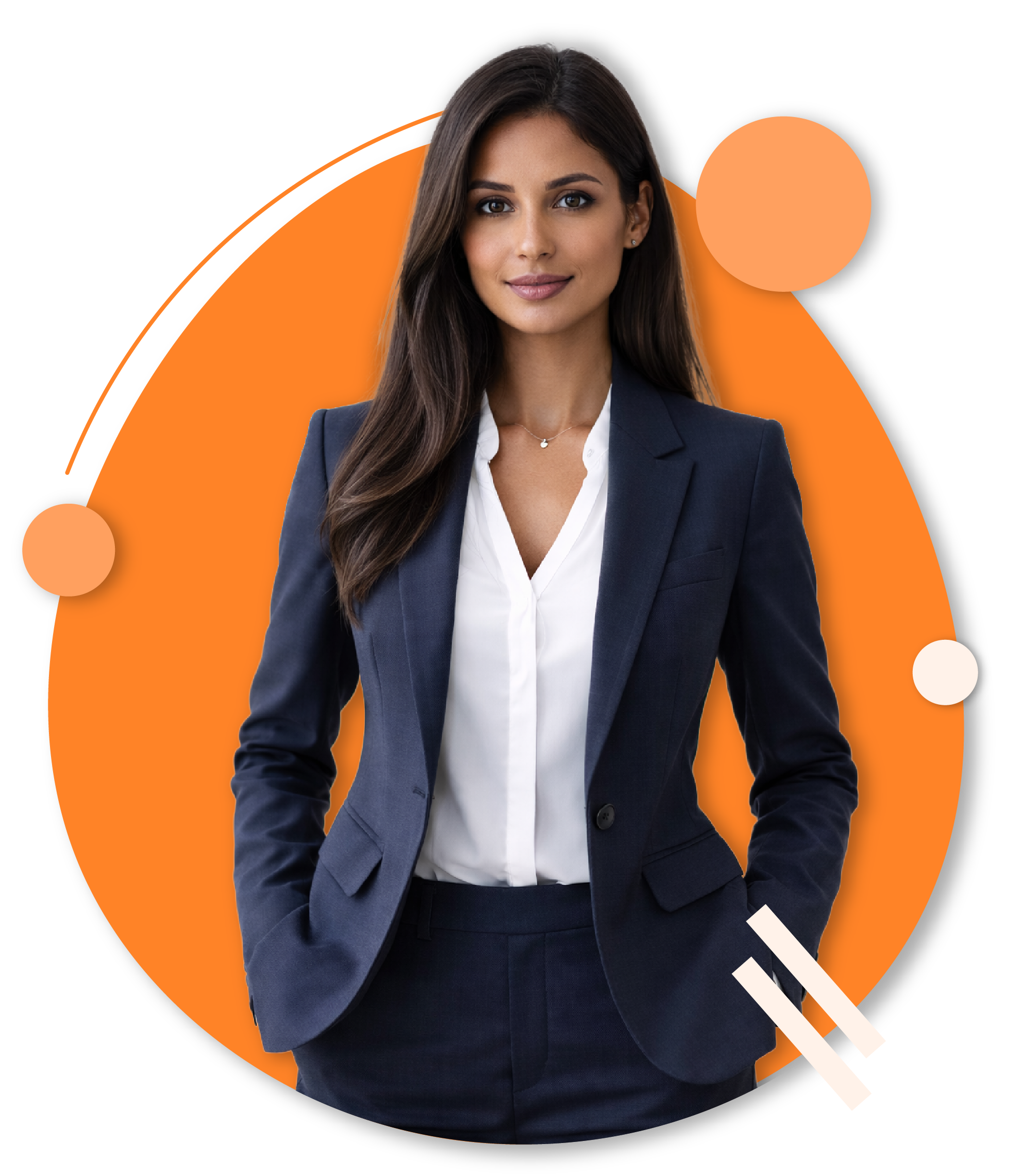 Professional business consultant representing the benefits of partnering with Centizen for enterprise AI solutions